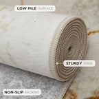 Joydeco 8x10 Area Rugs for Living Room, Washable Modern Abstract Non Slip Soft - Image 3