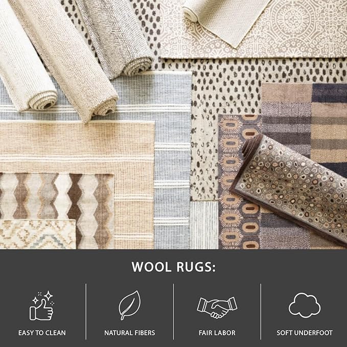 Dash and Albert Paint Chip Wool Area Rug - Image 6