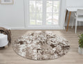 Keen Home Design Area Rugs - 8ft Round Non-Shedding by KeenHomeDesign
