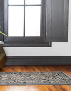 Rugs.com Yasmin Collection Rug – 10 Ft Runner Gray Medium Rug Perfect - Image 6