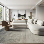 Joydeco 5x7 Area Rugs for Living Room, Washable Modern Abstract Non Slip Soft by JOYDECO