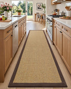 DEXI Hallway Runner Rug 3x7 Jute, Woven Braided Sisal Runner Non Slip, Entryway - Image 4
