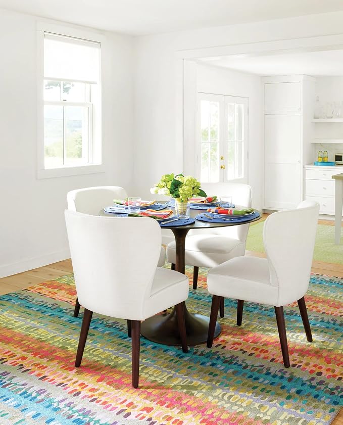 Dash and Albert Paint Chip Wool Area Rug - Image 5
