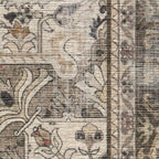 RUGGABLE Washable Vintage Area Rug – Kamran Hazel 6x9, Stain-Resistant - Image 4