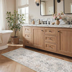 GENIMO Runner Rug 2x6 Non Slip Machine Washable Vintage Hallway Runner Rug - Image 4