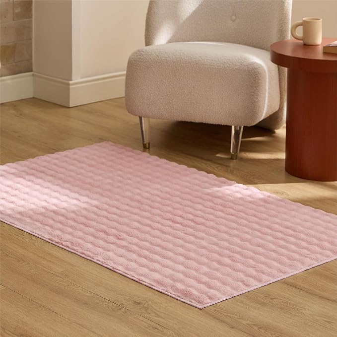 Bedsure 3x5 Fluffy Area Rugs for Living Room, Machine Washable Rugs, Non-Slip - Image 2