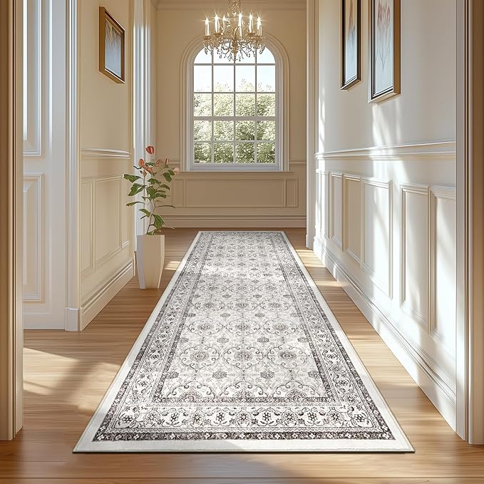 jinchan Hallway Runner Rug 3x10 by JINCHAN