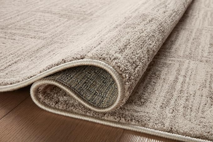 Loloi Darby Collection DAR-05 Beige/Grey 11'-6" x 15' Area Rug - Image 4
