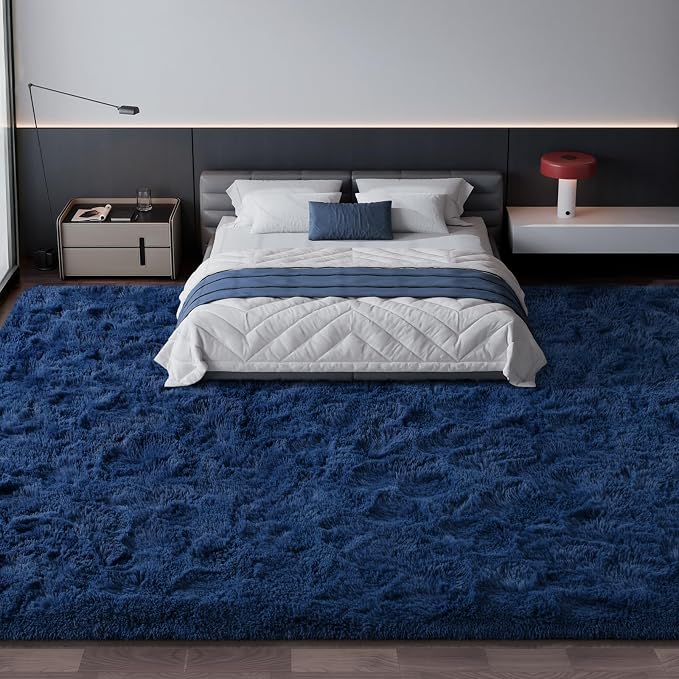 Large Shag Area Rugs 10 x 14, Plush Fuzzy Rugs - Image 3