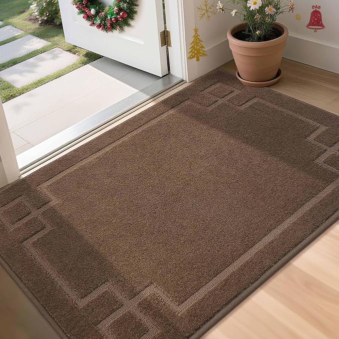BEQHAUSE Door Mat 36" x 60", Non-Slip Door Mats Indoor Entryway Rugs Washable by BEQHAUSE