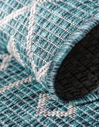 Unique Loom Outdoor Trellis Collection Area Rug - Image 5