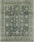 Washable 3x5 Entryway Rug, Boho Non-Slip Vintage Distress Small Rugs - Image 8