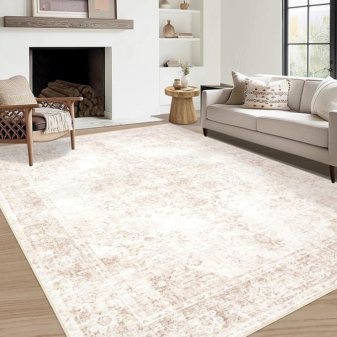 Vintage Living Room Area Rug by AOYAOMI