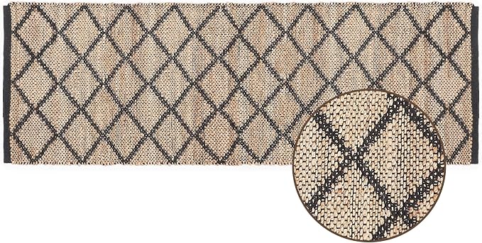 REDEARTH · Jute Cotton Area Rug, Sustainable Handwoven, Non-Shedding, Soft & - Image 4
