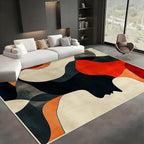 8x10 Abstract Rug, Abstract Area Rug, Geometric Area Rugs, Modern Geometric Rugs - Image 7