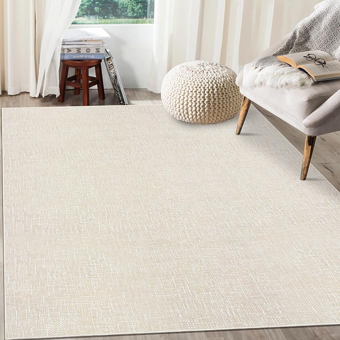 RUGSREAL 6x9 Large Bedroom Area Rug Soft Modern Area Rug - Image 3