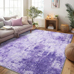 Washable Area Rugs 6'x8' Non-Slip Modern Abstract Soft - Image 3
