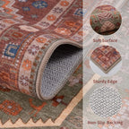 Ciicool Washable 5x7ft Rugs for Living Room Non-Slip Indoor Area Rug Large - Image 3