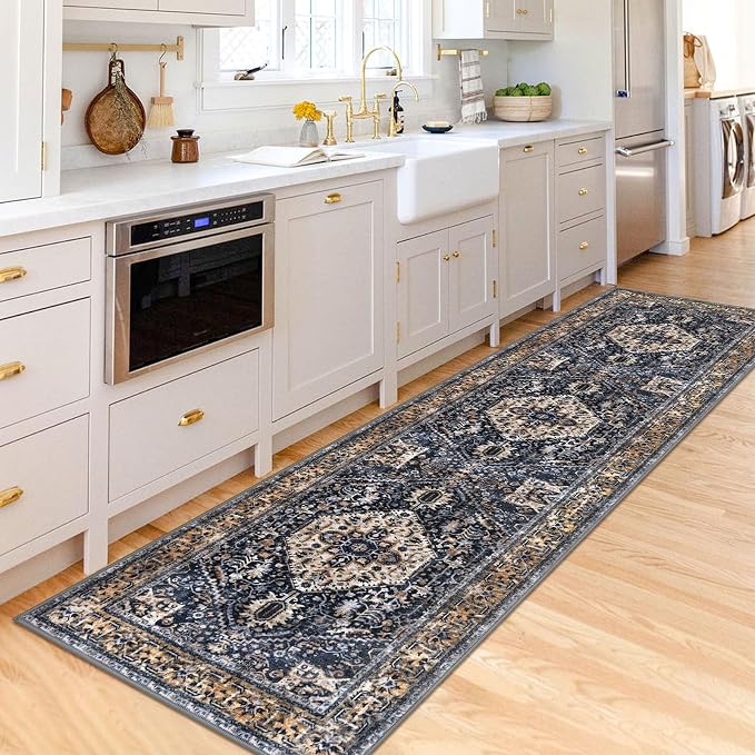 KOZYFLY Long Runners for Hallways 2.6x10 Ft Washable Kitchen Boho Runner Rug - Image 7