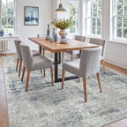 DEXI 9x12 Area Rug for Living Room, Modern Abstract Thin Washable Rug Indoor - Image 4