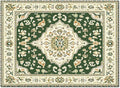 Green Bohemian Rectangular Area Rugs by Libaoge