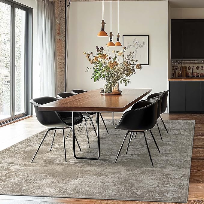 jinchan Washable Area Rug 6x9 for Living Room - Image 3