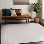 Beverly Rug Easy Jute Off White Rug 5x7 Solid Washable Durable Outdoor Indoor - Image 10