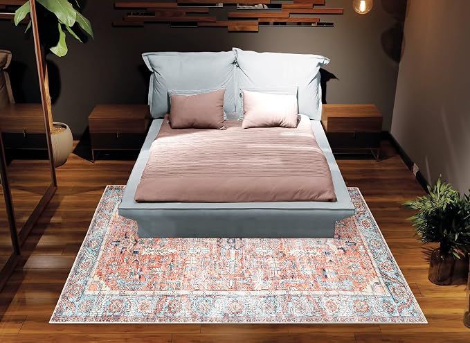 Bloom Rugs Washable Non-Slip 4' x 6' Rug - Image 8