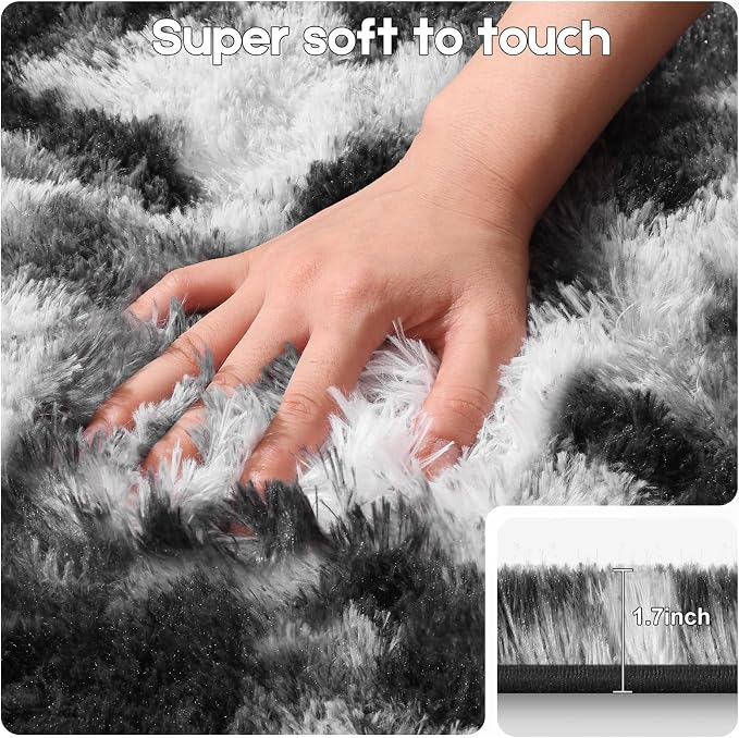 Area Rugs 9x12 Living Room, Fluffy Large Rugs - Image 2