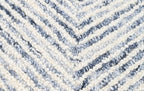 Modern Herringbone Chevron Collection Handcrafted Wool Area Rug - Image 6