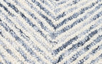 Modern Herringbone Chevron Collection Handcrafted Wool Area Rug - Image 6