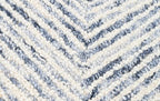 Modern Herringbone Chevron Collection Handcrafted Wool Area Rug - Image 6