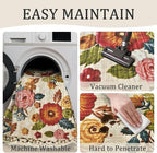 2x3 Machine Washable Area Rug for Entryway, Kids and Pets Friendly for Bedroom - Image 5