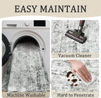 8x10 Machine Washable Area Rug for Living Room, Kids and Pets Friendly for - Image 5