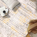 Rugshop Geometric Boho Perfect for high Traffic Areas of Your Living Room - Image 3