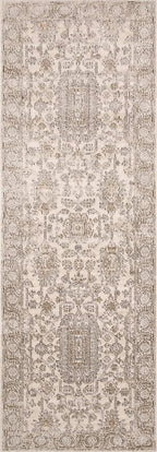 Loloi Teagan Collection TEA-03 Ivory/Sand 5'-3" x 7'-6" Area Rug, Soft Neutral - Image 8