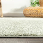 JONATHAN Y Haze Solid Low-Pile Green Indoor Area Rug 4x6, Minimalist, - Image 6