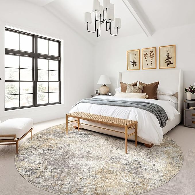 10ft Round Area Rug Living Room Rugs - Image 2