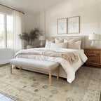 GENIMO 5x7 Area Rugs for Living Room, Machine Washable Non Slip Vintage Retro - Image 3