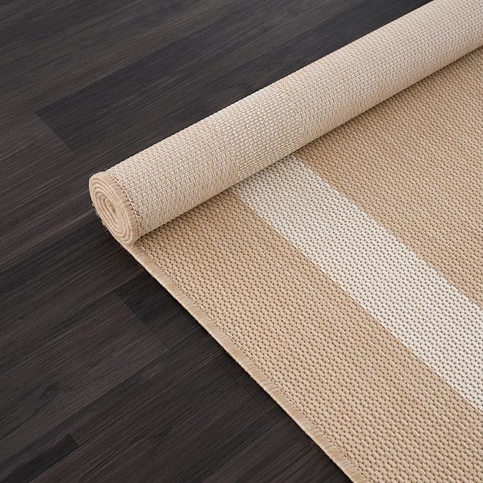 CAMILSON Outdoor Rug 9x12, Large Modern Outside Rugs - Image 7