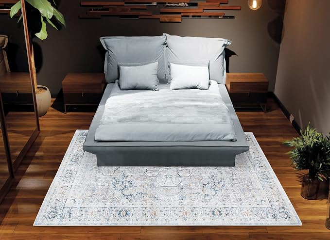 Bloom Rugs Washable Non-Slip 4' x 6' Rug - Image 8