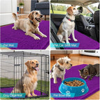 OLANLY Dog Door Mat for Muddy Paws 59x32, Absorbs Moisture and Dirt, Absorbent - Image 7