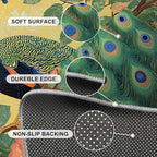 Peacock Peony Rugs for Bedroom - Image 6