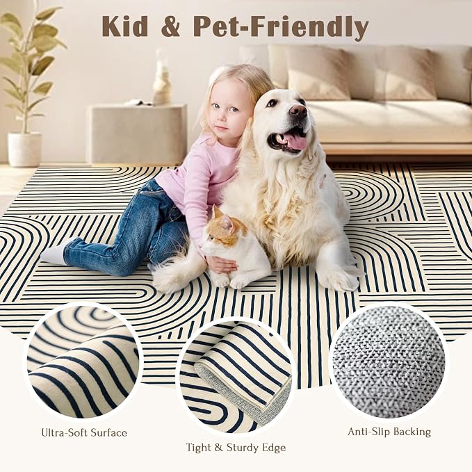 Washable Area Rug 8x10 - Image 3