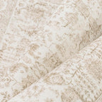 Beige Area Rug 9x12 Machine Washable Large Vintage Living Room Distressed Non - Image 6