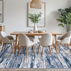 8x10 Modern Abstract Area Rug for Bedroom, Non-Shedding Carpet for Living Room - Image 2