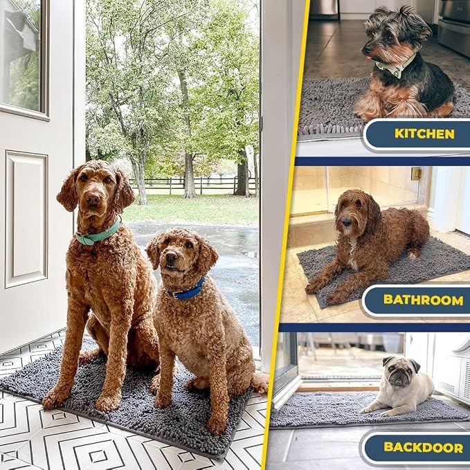 Muddy Mat® Shown on TV – Super Absorbent Door Mat Indoor, Microfiber Quick Dry - Image 7
