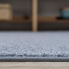 JONATHAN Y Haze Solid Low-Pile Classic Blue Indoor Area Rug 10x14, Minimalist - Image 7