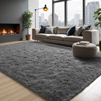 Zentavio Area Rugs for Living Room Grey Rugs for Bedroom Large 6x9 Carpet - Image 7