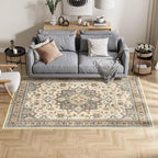 Dripex Vintage 5x7 Area Rugs -Large Washable Area Rug - Image 8